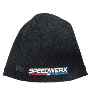 SPEEDWERX NEW ERA BEANIE – BLACK